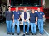 Actor Kelsey Grammer recently visited the Liberty Corner Fire Company.