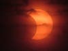 Science teacher James Miller from Chatham High School, explains the process that it took to photograph the June 10 annular eclipse.