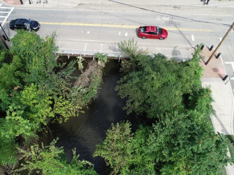 The Whippany River in Morristown flooded last week in the aftermath of Ida.