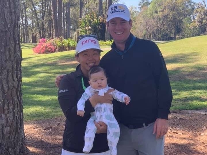 Jane Park, Peter Godfrey and Grace. 1776 by David Burke featuring Topgolf Swing Suite and the LPGA will collaborate on a fundraiser in Morristown to help the family.