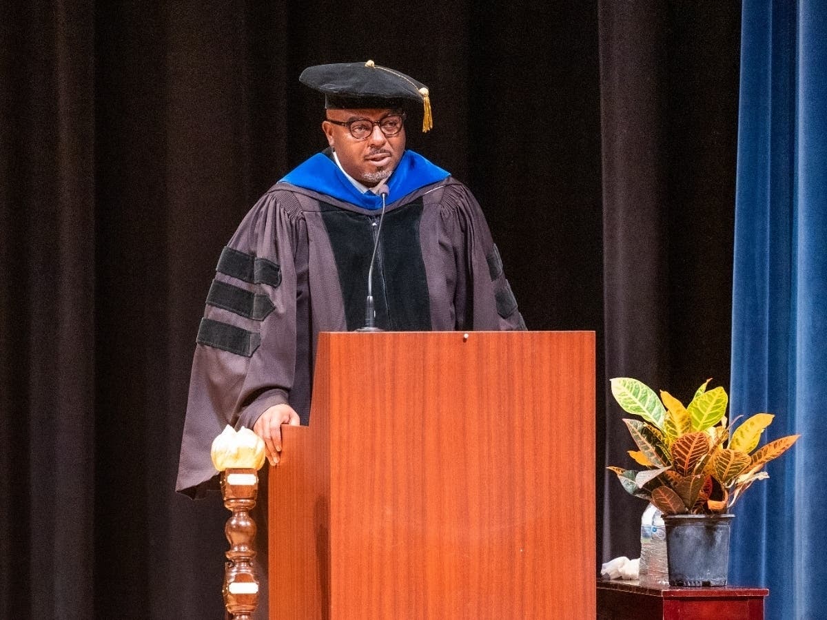 Saint Elizabeth University installed Dr. Gary Crosby on Thursday as its eighth president.