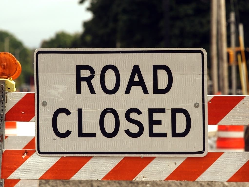 Route 46 East is closed entirely between Troy and Baldwin Roads, Parsippany police said at about 9:30 a.m. Friday.