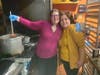Chef Theresa Navarro and guest chef Natasha Routhier cooked up Ukrainian cuisine at Jeremiahs Catering & Cooking Studio in Lake Hiawatha.