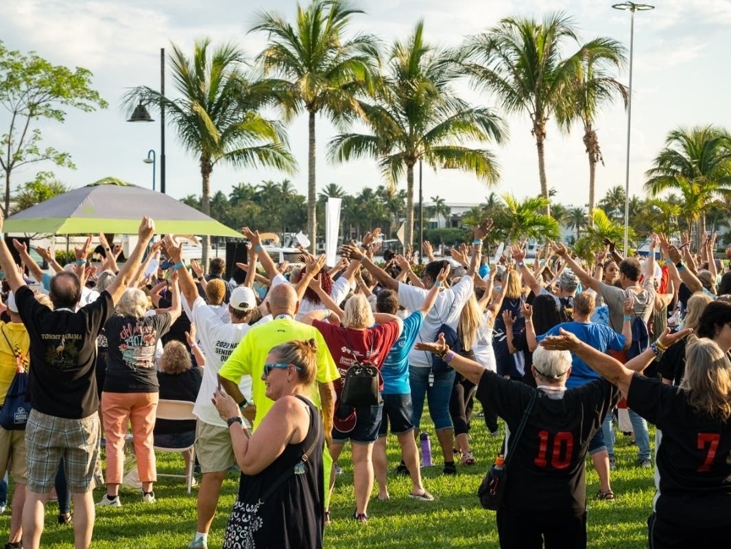 Parsippany-based company Pacira BioSciences, Inc. and the National Senior Games Association broke the Guinness World Record for the largest game of freeze dance.