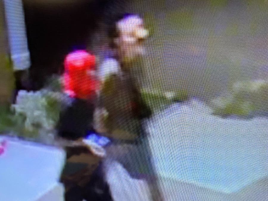Clifton police asked the public for help identifying two people in relation to an arson case. In the surveillance, one of the suspects is wearing a Spider-Man mask, while the other appears to wear a mask of a different character, police said.