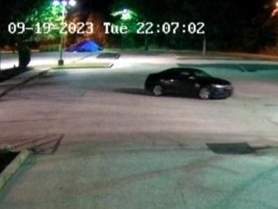 This vehicle was seen near a Medford robbery last week in which a suspect deployed bear spray, officials said. Evesham police are investigating a similar incident that occurred days later.