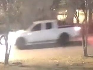 Two people lit and threw fireworks out of a pickup truck Feb. 3 in Moorestown, police said.