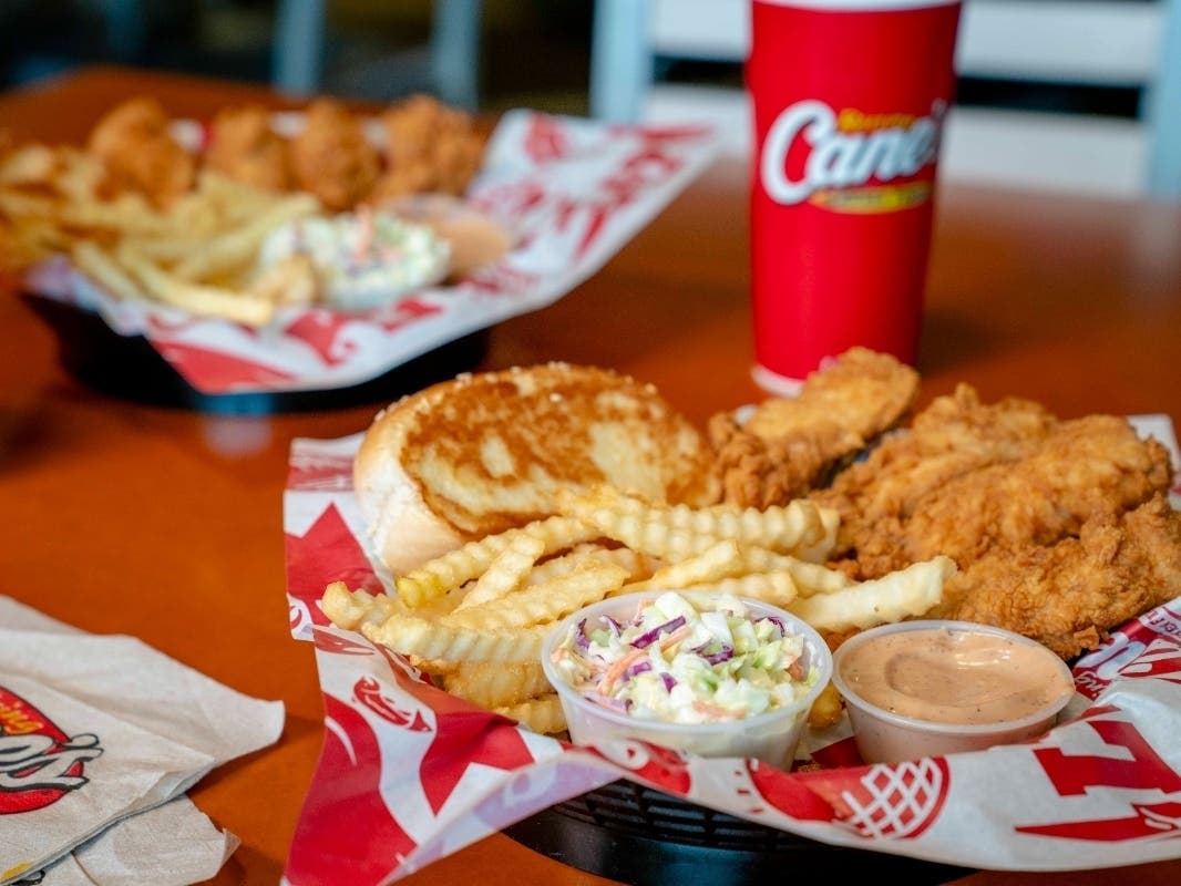 Raising Cane's has opened in Cherry Hill.