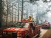 A 4,000-acre South Jersey wildfire continued to rage on Sunday, officials said.