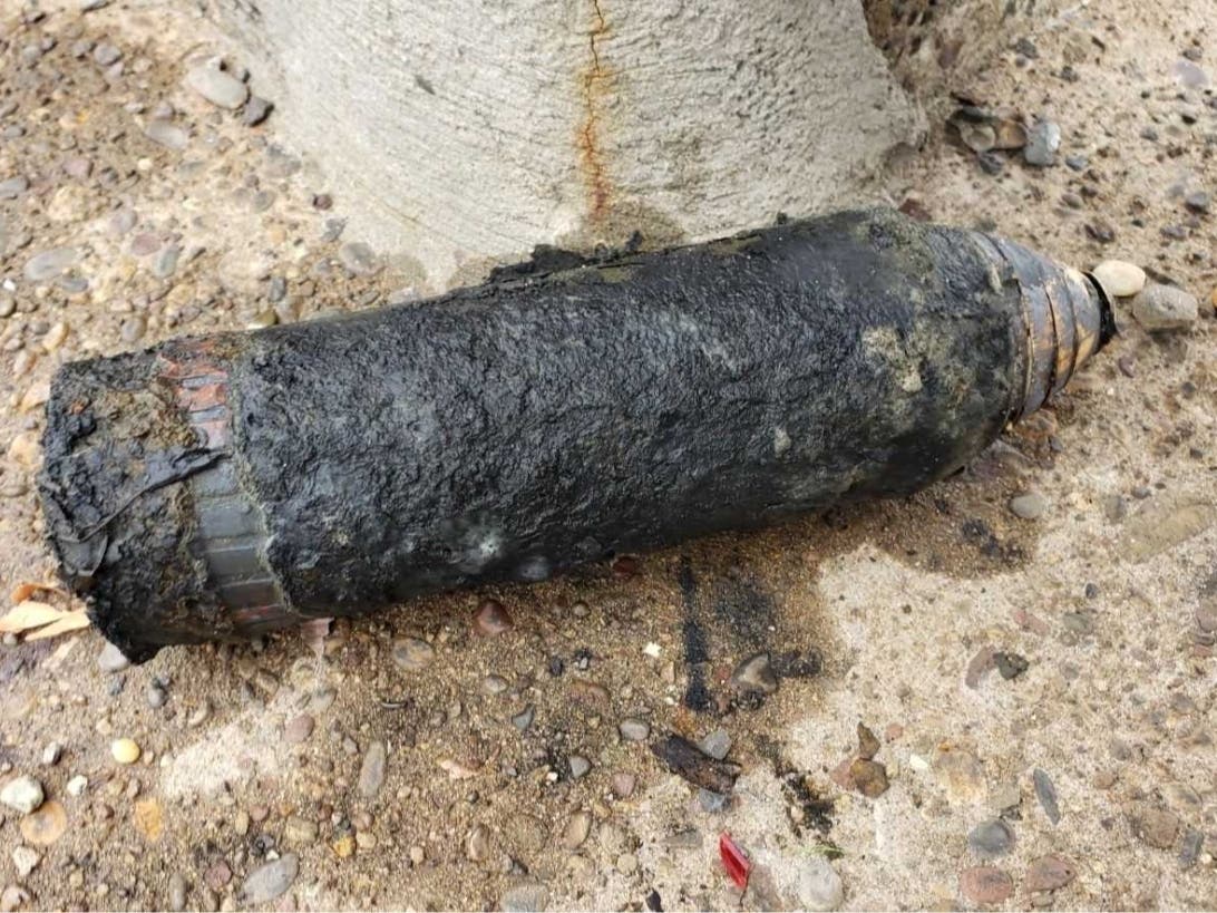 Two magnet fishers found an old, military-style missile last weekend in the Cooper River in Cherry Hill.