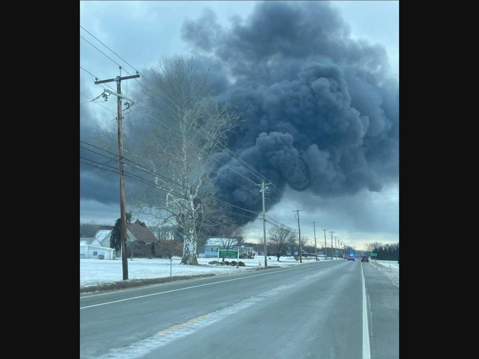 A commercial building fire on Harding Highway in Franklin Township.