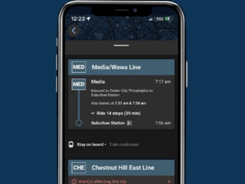 SEPTA has released an update to its mobile app.