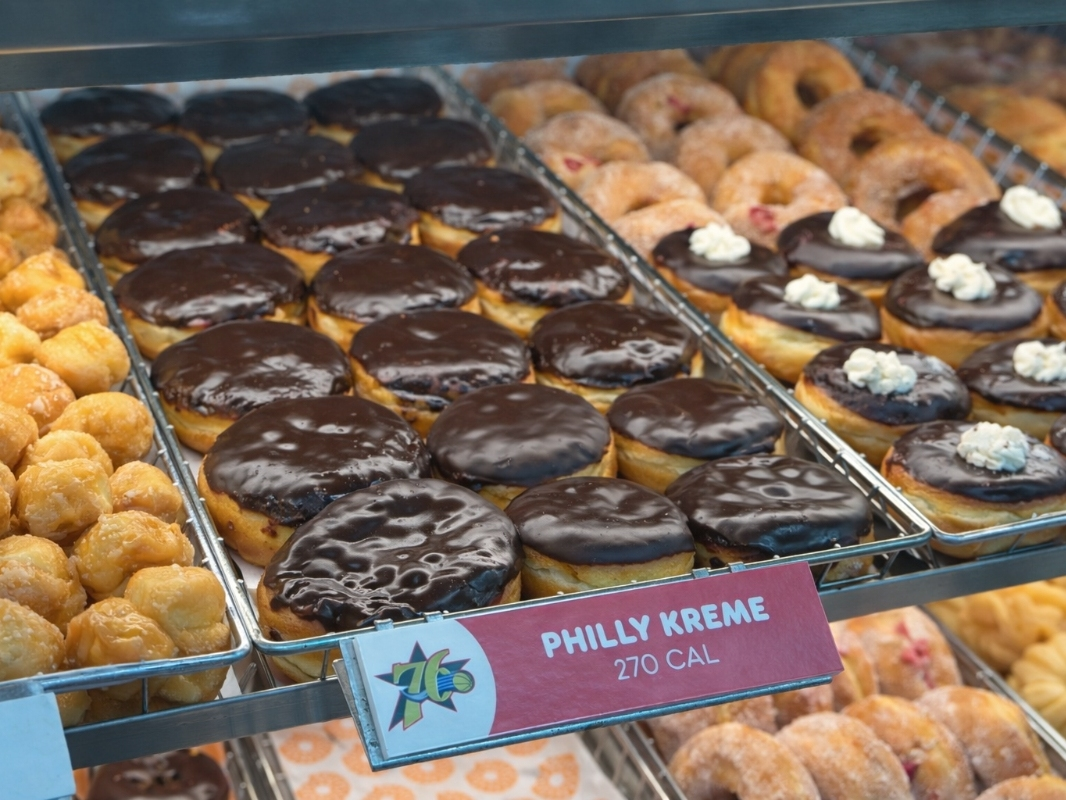 Select Dunkin' locations in Center City have temporarily removed the Boston Kreme label, renaming them "Philly Kreme."