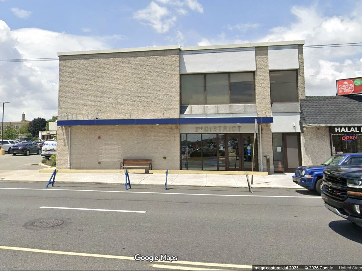 Five people were injured after an SUV smashed through a police station Tuesday in Northeast Philadelphia. Police say the act was intentional.