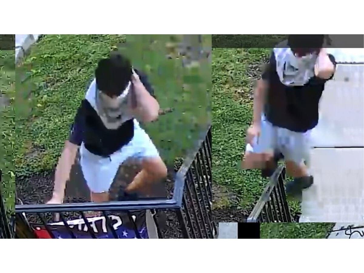 Police are trying to identify someone accused of vandalizing a Tredyffrin resident's flag.