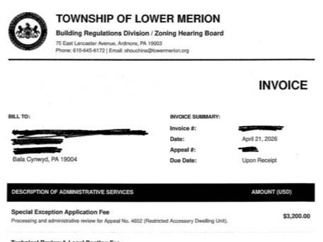 Local officials are warning the public after a Lower ﻿Merion resident received an invoice from scammers impersonating the township.
