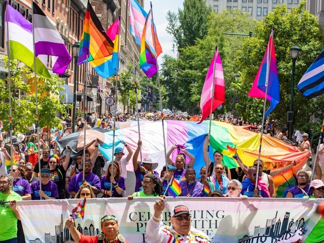 The Philly Pride March and Festival return Sunday, with more than 100,000 people expected in the celebration of the LGBTQIA+ community.