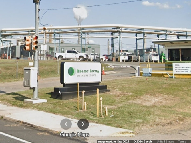 Trainer Refinery, owned by Monroe Energy