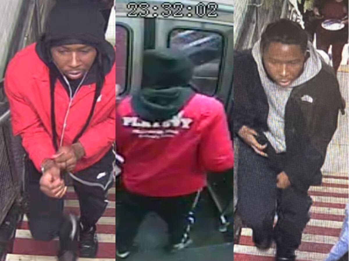 Two men were killed and another was wounded in three separate shootings in and around a Philadelphia park. Police are searching for a man who they say is responsible for all three.