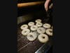 Bagels getting baked at Bart's Bagels
