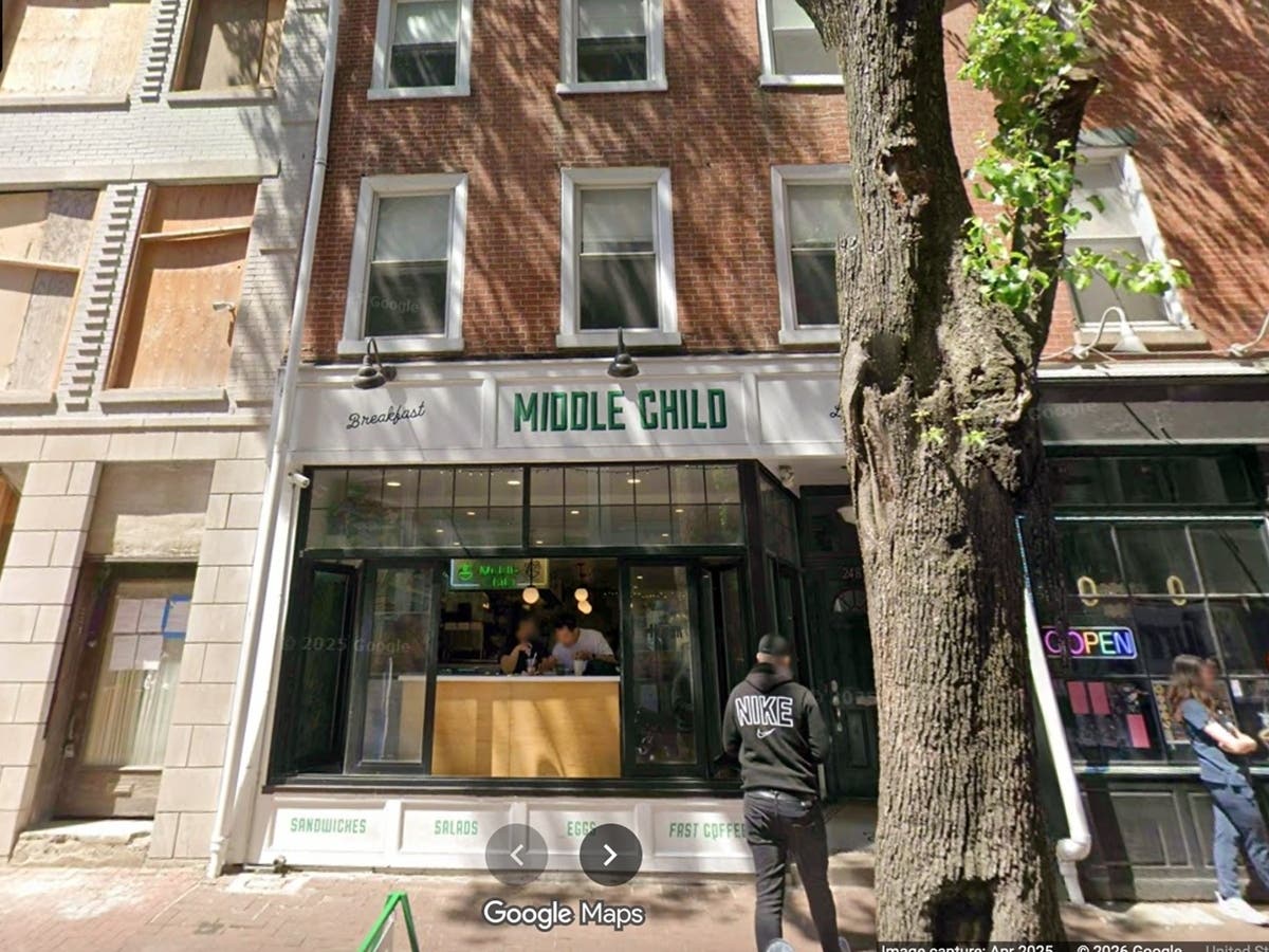Middle Child, a Philadelphia eatery, has the best breakfast sandwich in the state, according to The Daily Meal.