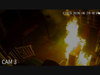 Surveillance footage of the fire that burned inside the Northeast Philadelphia Islamic Center on July 5.
