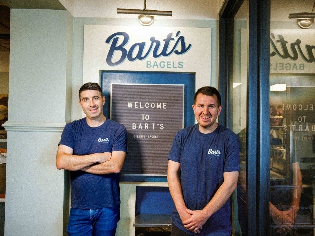 Kyle and Brett Frankel, who founded Bart's Bagels in Philadelphia, have opened a new location in Bala Cynwyd, where they grew up.
