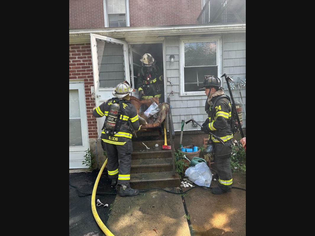 Three people were rescued from a house fire Friday afternoon in Ardmore, officials said.