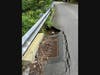 Drivers are urged to use caution after a section of pavement collapsed ﻿on a roadway in Tredyffrin, officials said Thursday morning.