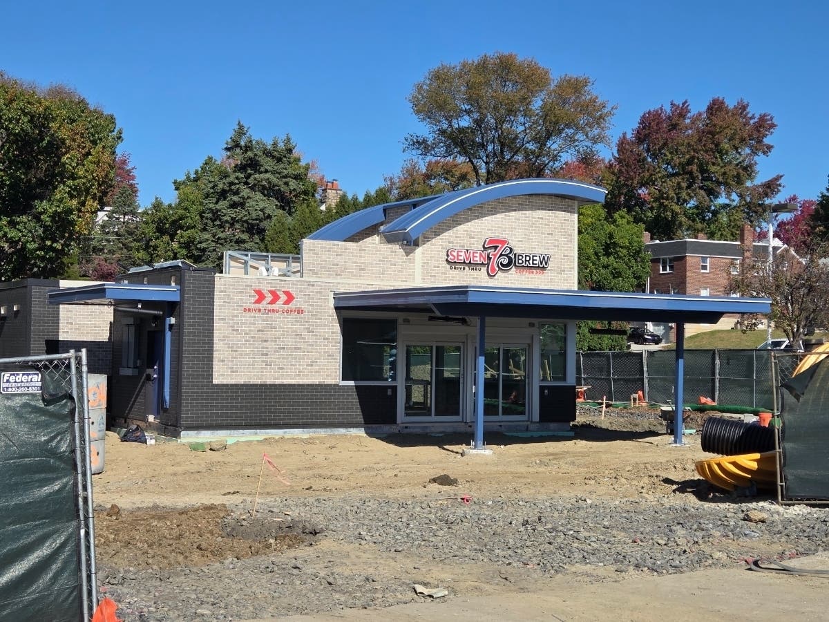 7 Brew is opening a drive-thru coffee "stand" at the City Avenue Shopping Center in Philadelphia.