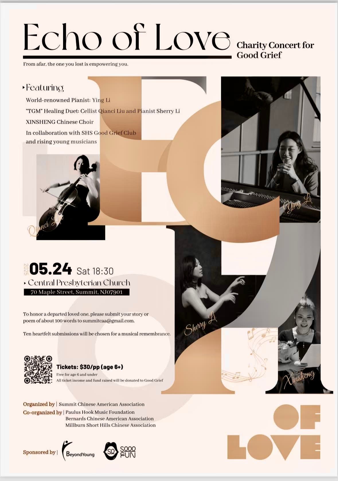 Echo of Love - Charity Concert for Good Grief From afar, the one you lost is empowering you.
