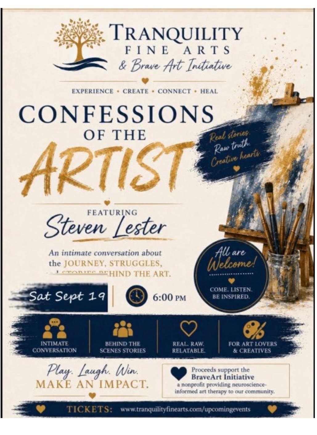Confessions Of The Artist featuring Steven Lester