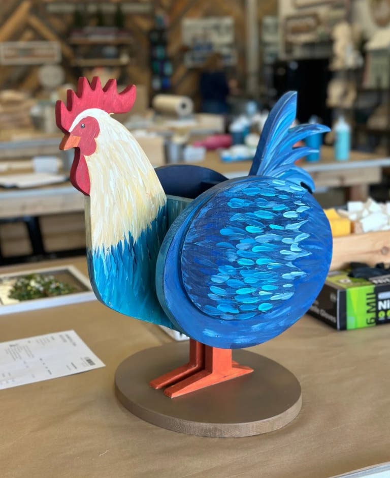 Barnyard Animal Planters Workshop