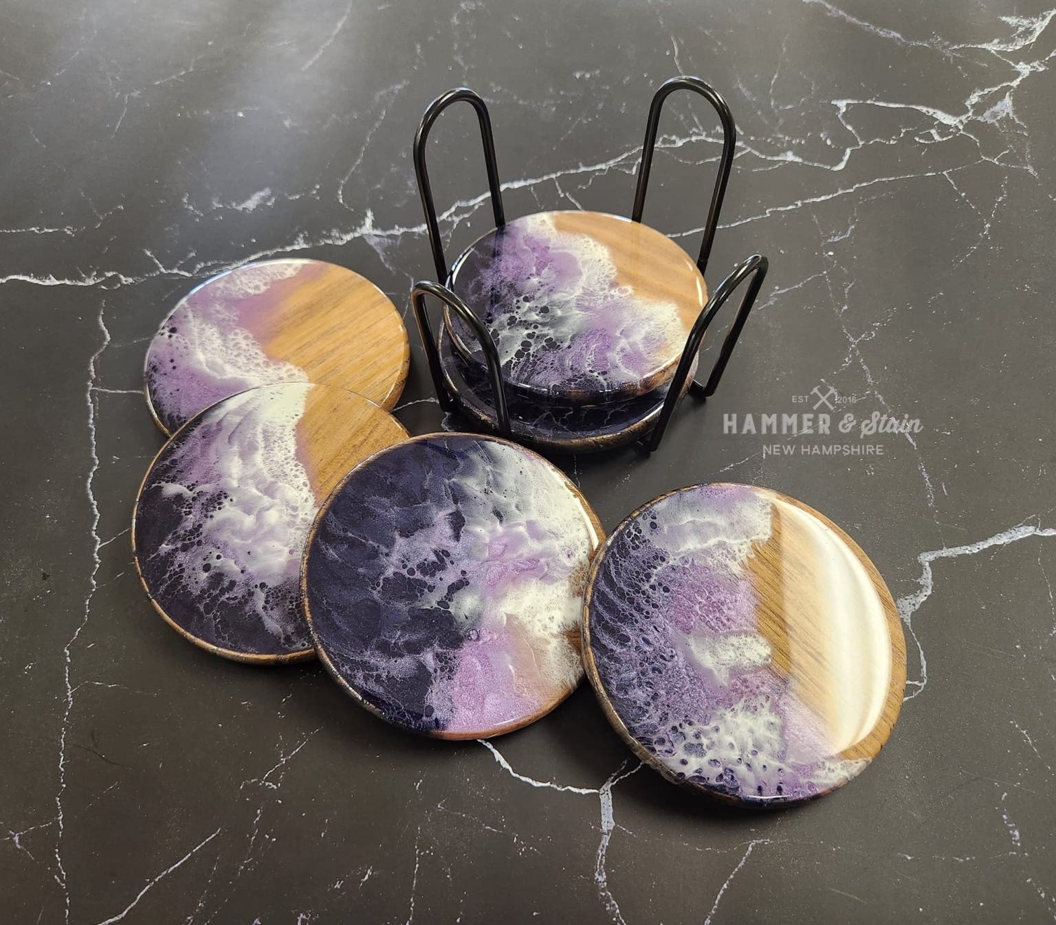 Resin Art Ocean Wave - Trays & Shapes