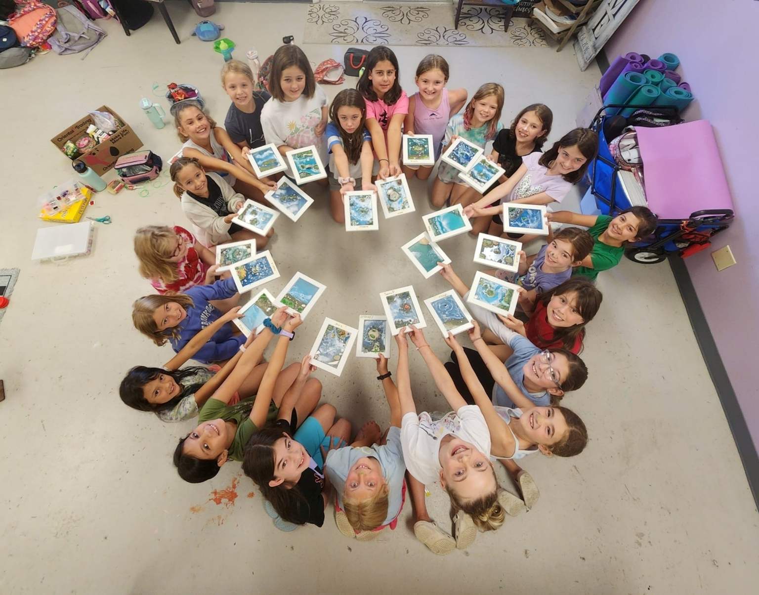 Summer Art and Yoga Camp Week