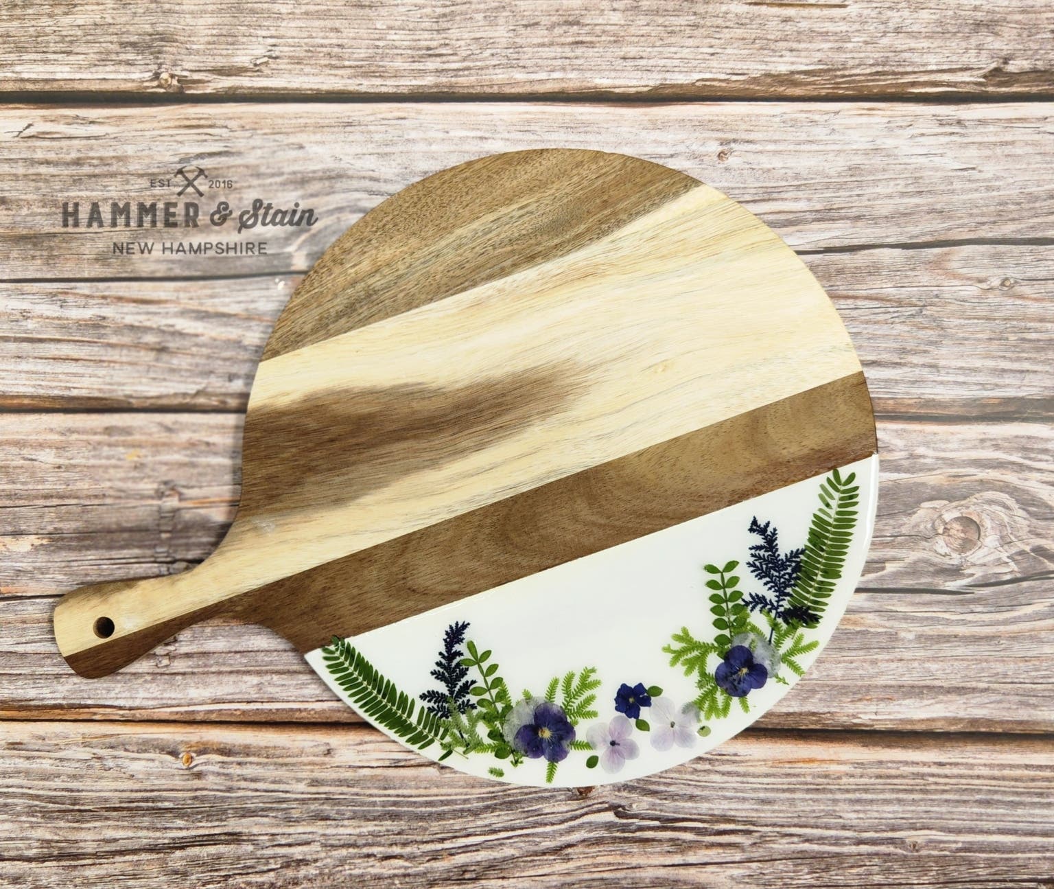 Pressed Flowers Resin Workshop