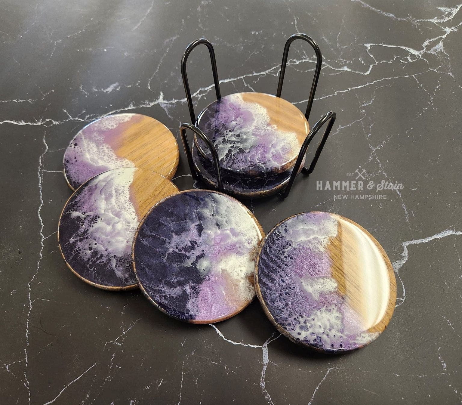 Ocean Wave Resin Art