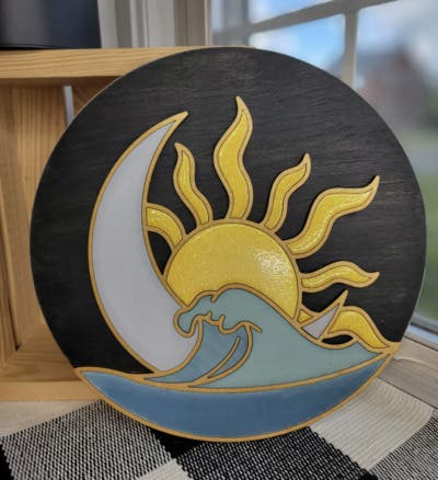 3D Liquid Glass Art Workshop 