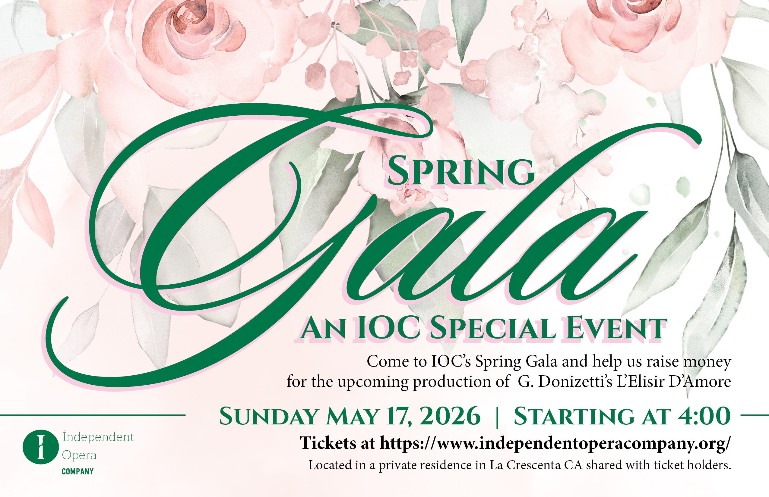 Independent Opera Company Spring Gala