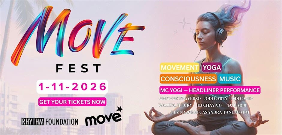 MOVE Fest 2026 — Miami Beach Yoga, Music & Conscious Movement Festival!
