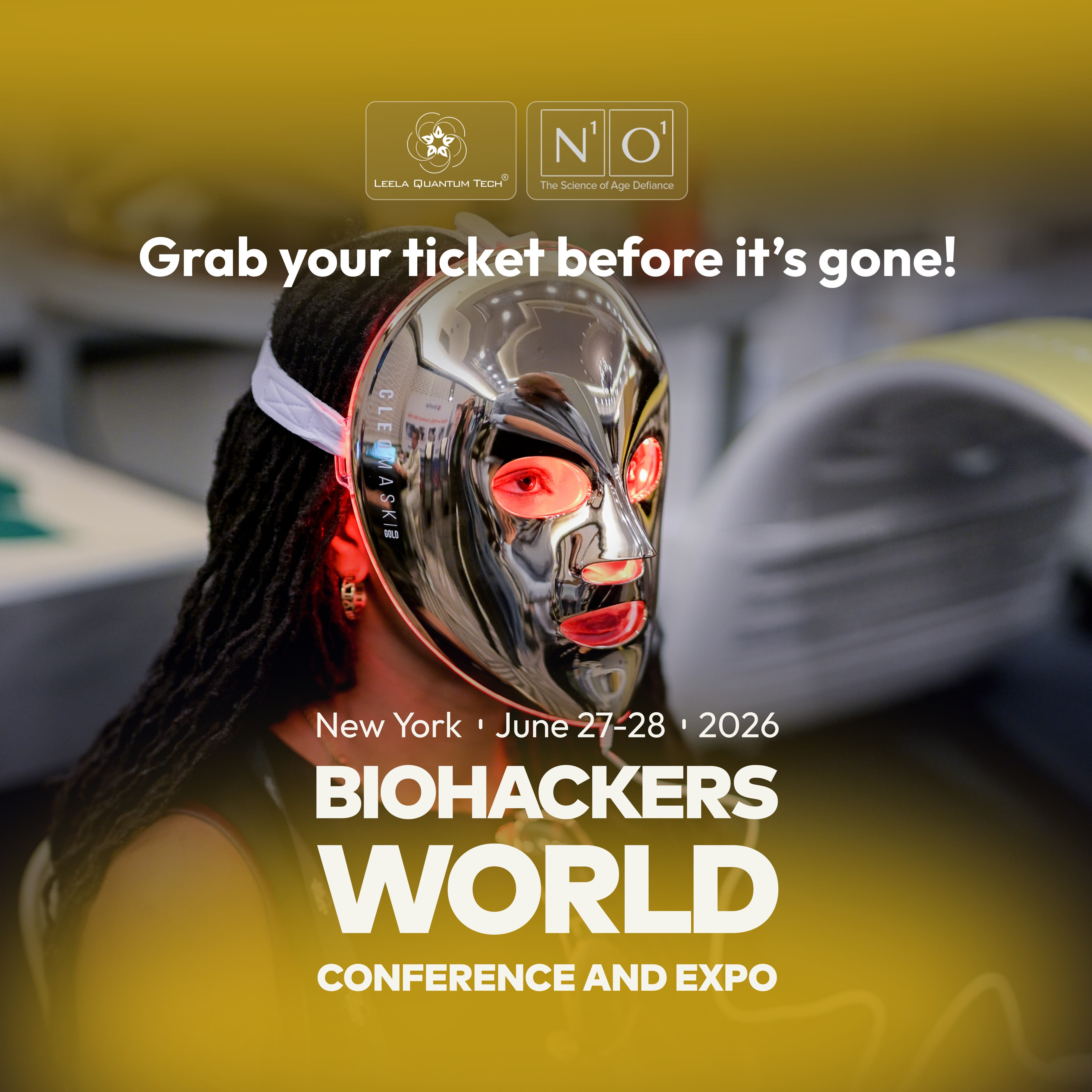 Biohackers World Conference: Longevity & the Future of Wellness NYC 6/27-28