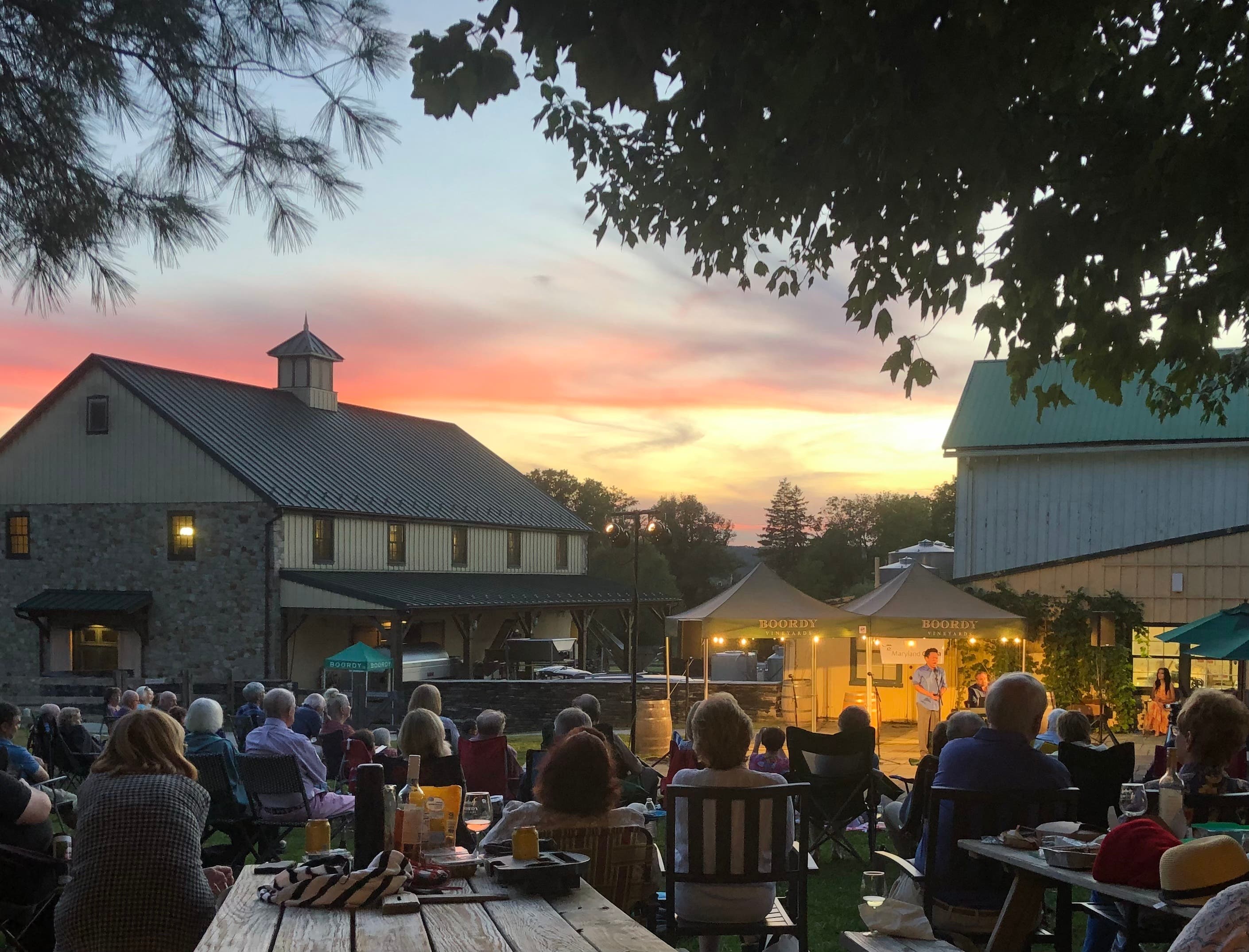 Maryland Opera's First Fridays at Boordy Vineyards