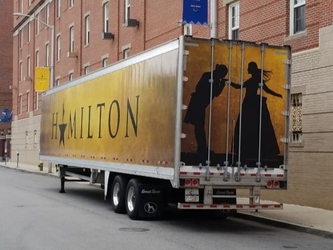 The Hamilton tour has arrived in Providence. 