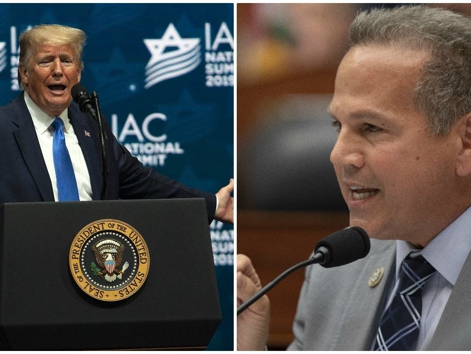 Representative David Cicilline fired back after President Donald Trump called out he and his Democratic colleagues on Twitter.