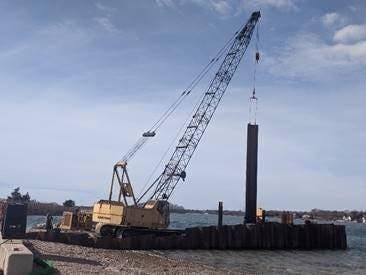 construction underway to replace charlestown breachway