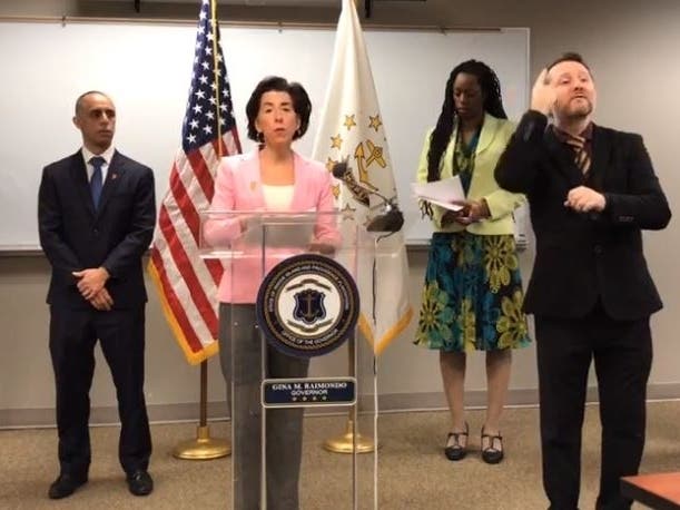 All gatherings will be limited to 25 people or fewer in Rhode Island, and the Providence Place Mall will close indefinitely. 