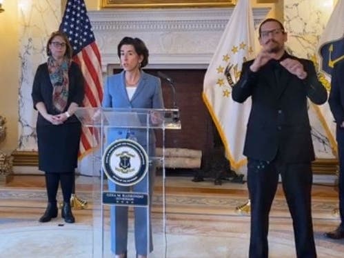 There are 18 new cases of coronavirus in Rhode Island, bringing the state's total to 124. 