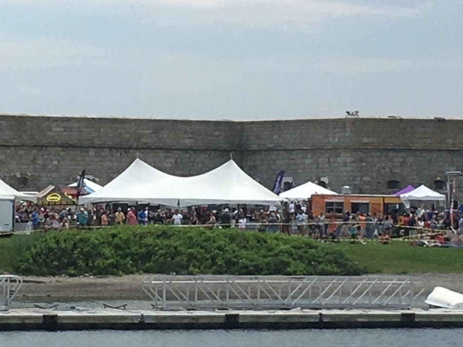 Large summer events with hundreds of attendees cannot happen as usual this summer, Gov. Gina Raimondo said. 
