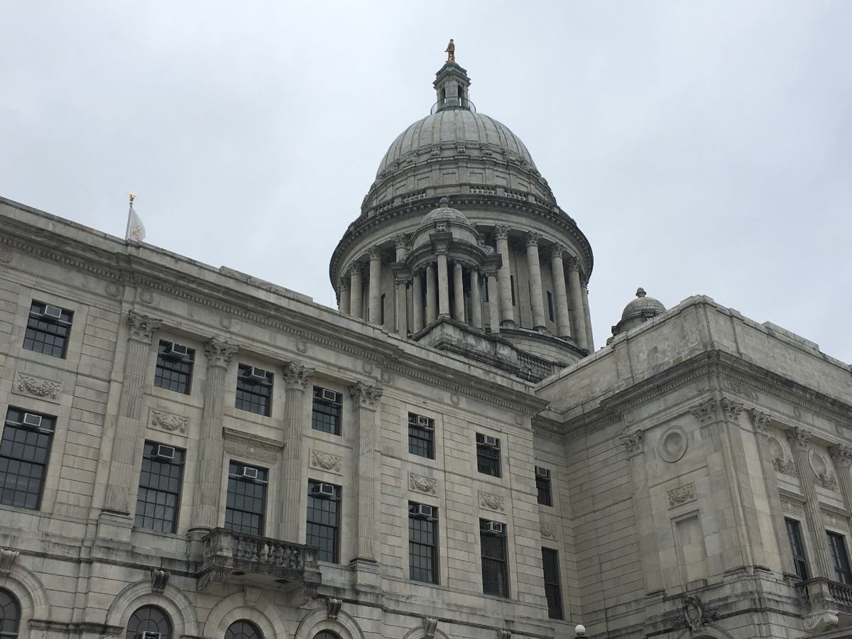 Gov. Gina Raimondo said she hopes voters will have the opportunity to decide the future of the state's name, The State of Rhode Island and Providence Plantations.