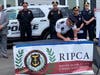 Providence Police CHief Hugh Clements signs the 20 for 2020 pledge. 